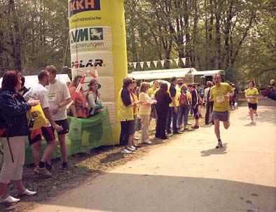 Zieleinlauf