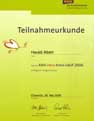 Teilnahmeurkunde